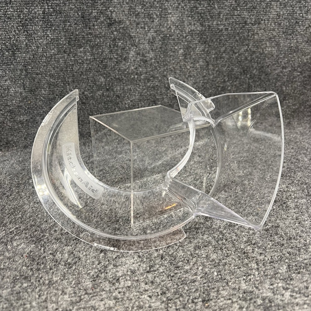 KitchenAid KN1PS Pouring Shield, Clear, Fits 4.5 & 5 Qt Tilt-Head Stand Mixers